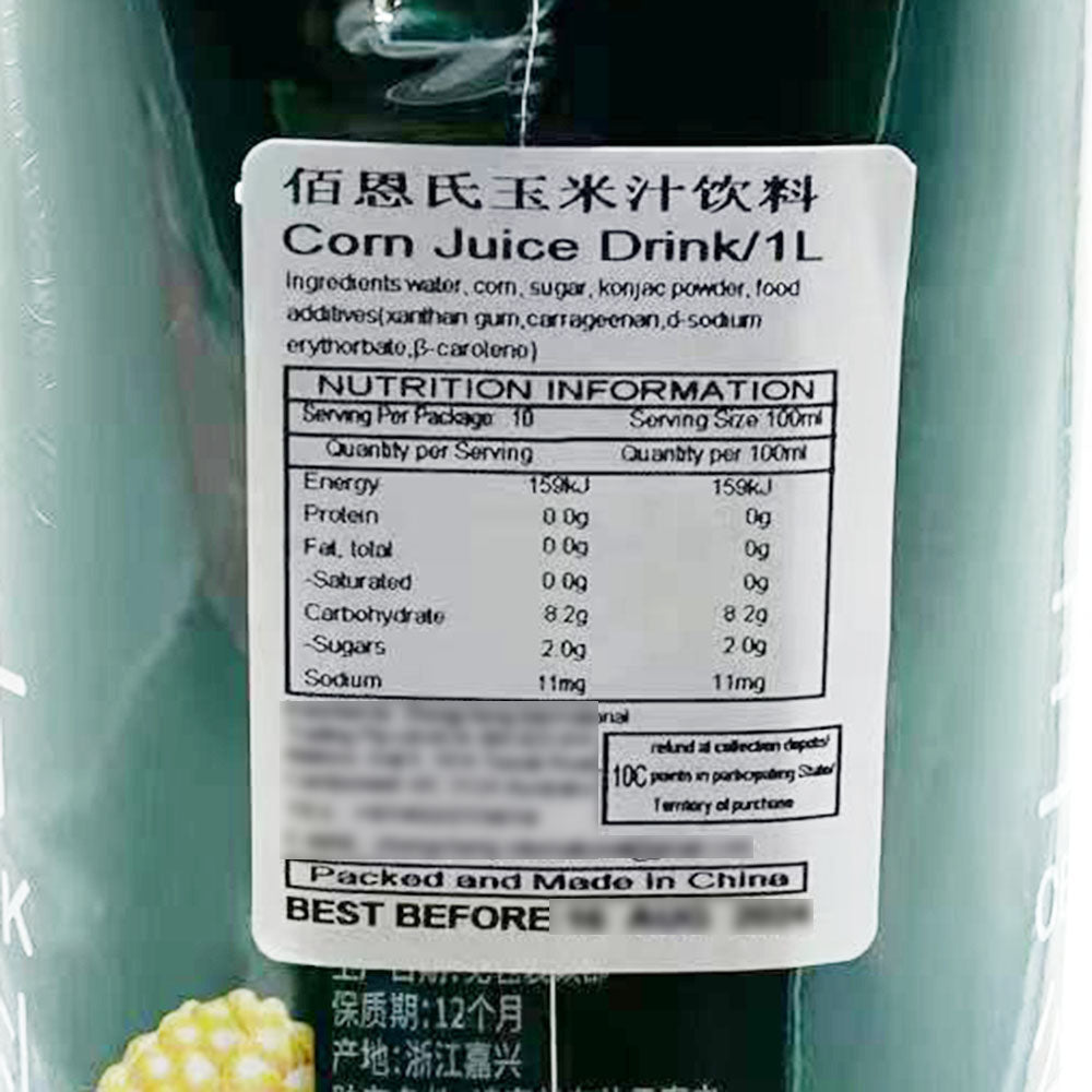 Baienshi-Corn-Juice-Cereal-Drink---1L-1