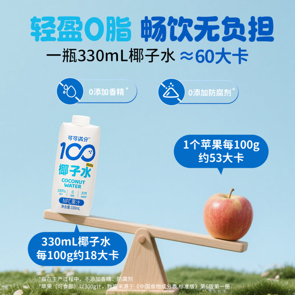 Keke-Manfen-100%-NFC-Coconut-Water-330ml-x-12-5
