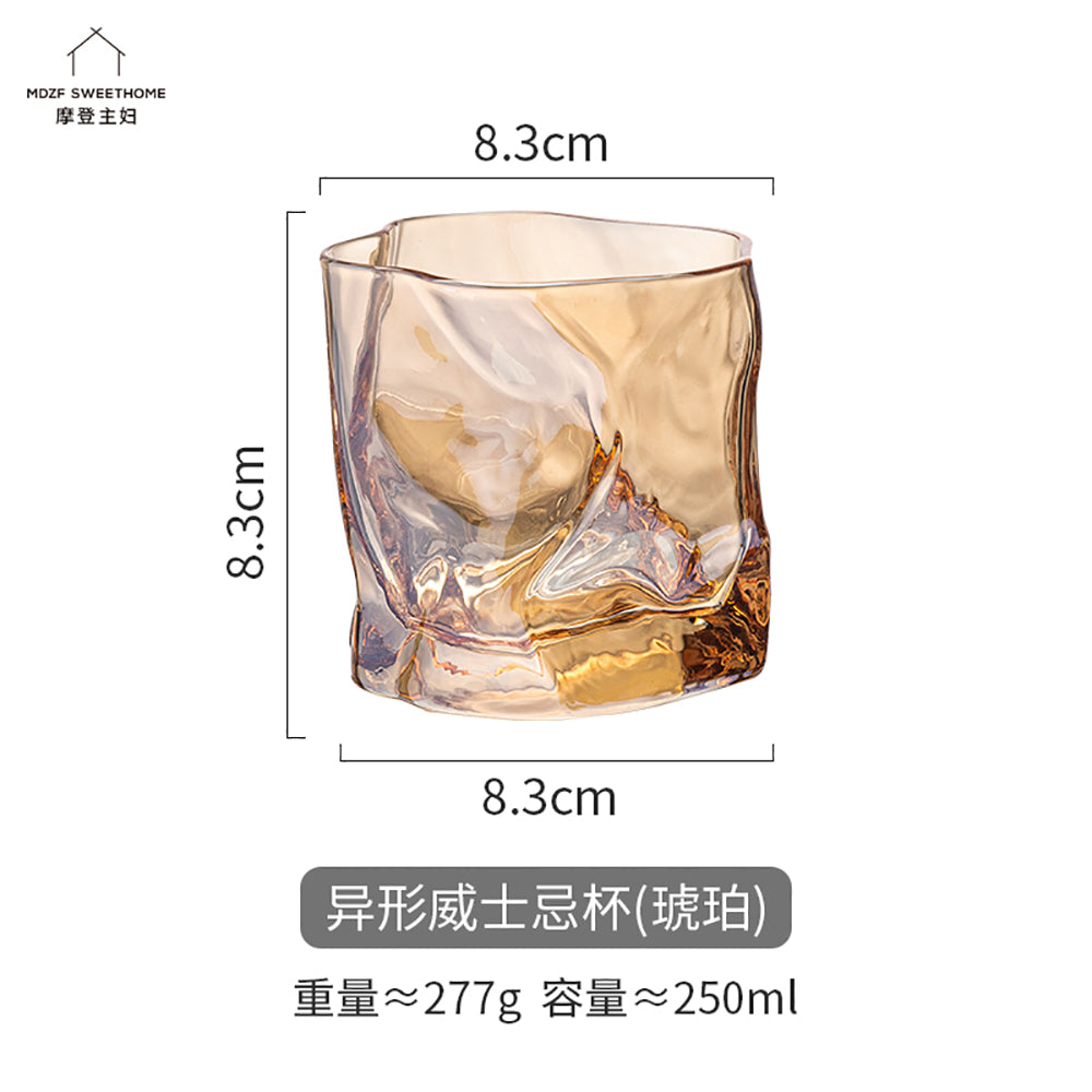 Modern-Housewife-Irregular-Whiskey-Glass---Amber-1