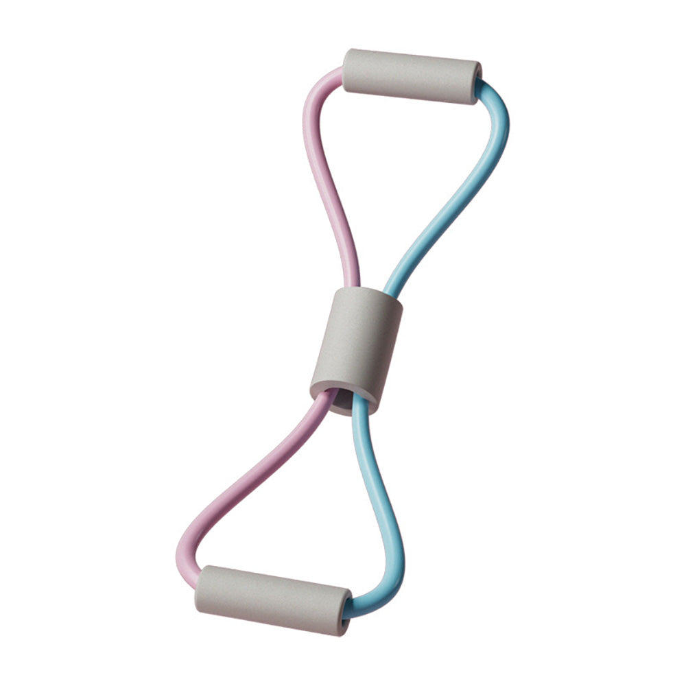 Ulife-Figure-8-Resistance-Band---Pink-and-Blue-1