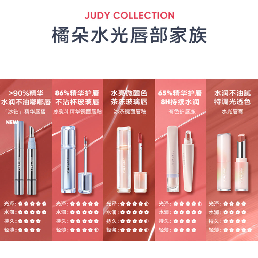 Judydoll-Lip-Jelly-Treatment-10ml-–-Hydrating-Lip-Balm-Gloss-(5-Shades-Available)-5