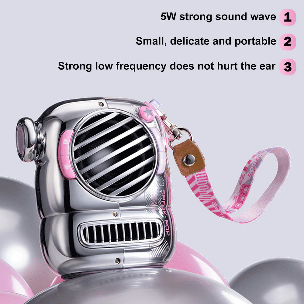 Divoom-Mini-Speaker---Pink-1