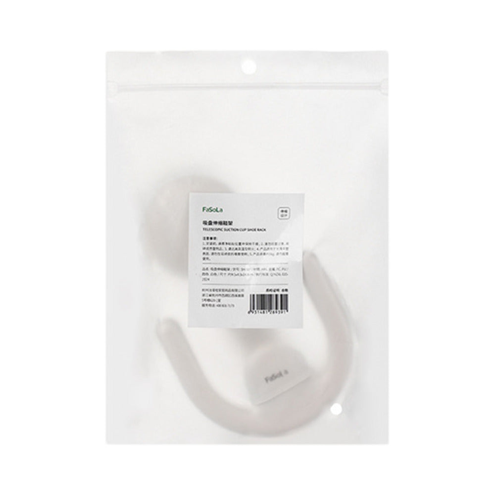 FaSoLa-Suction-Mounted-Extendable-Shoe-Holder-–-White-5
