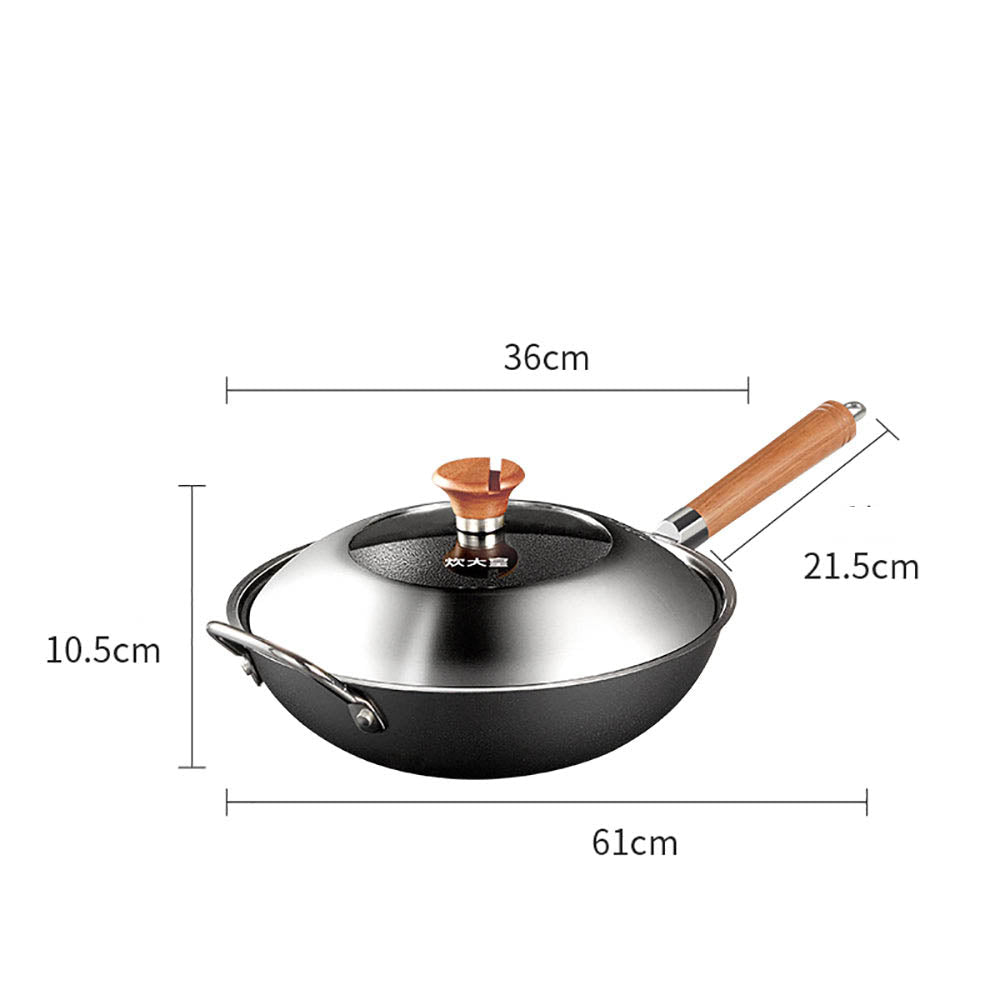 Chui Da Huang Heritage Iron Wok - 36cm