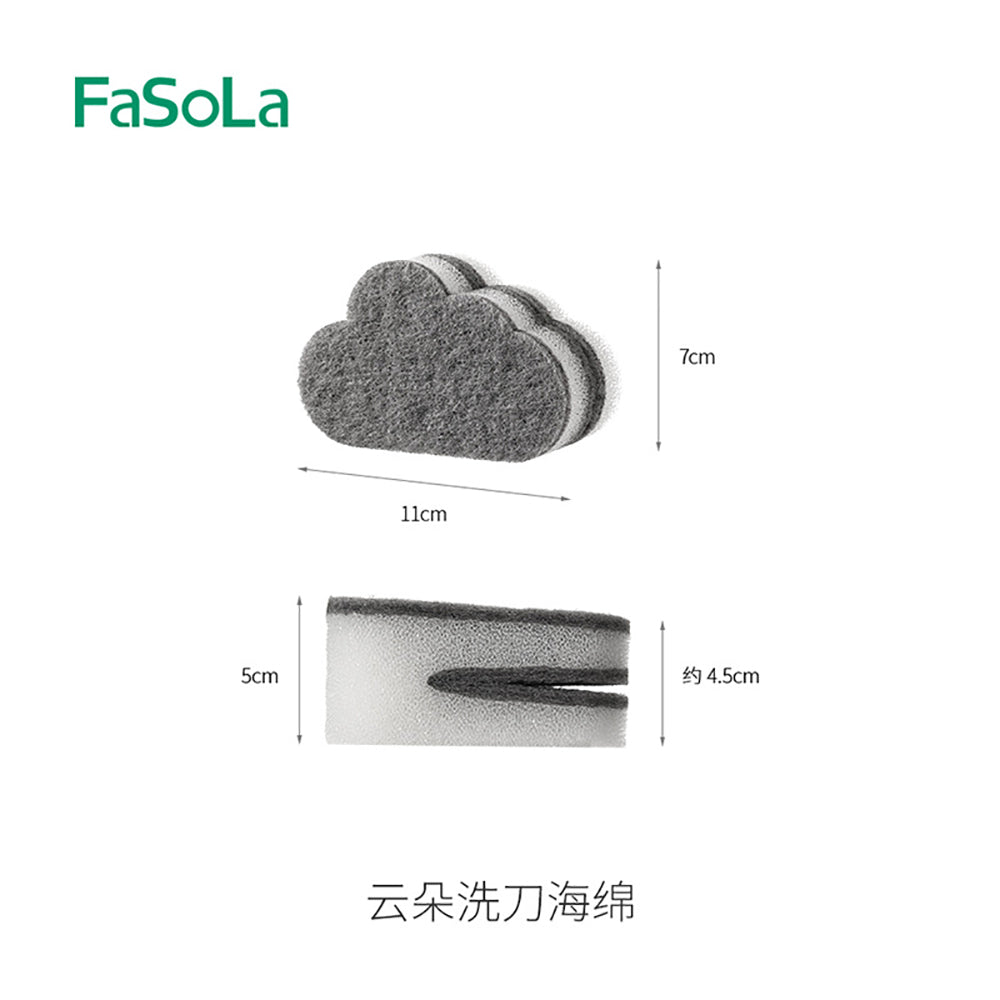 FaSoLa-Cloud-Knife-Cleaning-Sponge---Gray-1