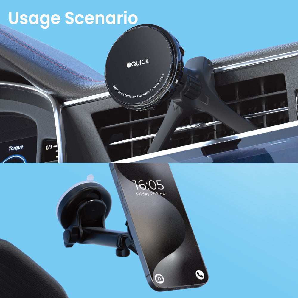 iQuick-Magnetic-Car-Charger---Black-1