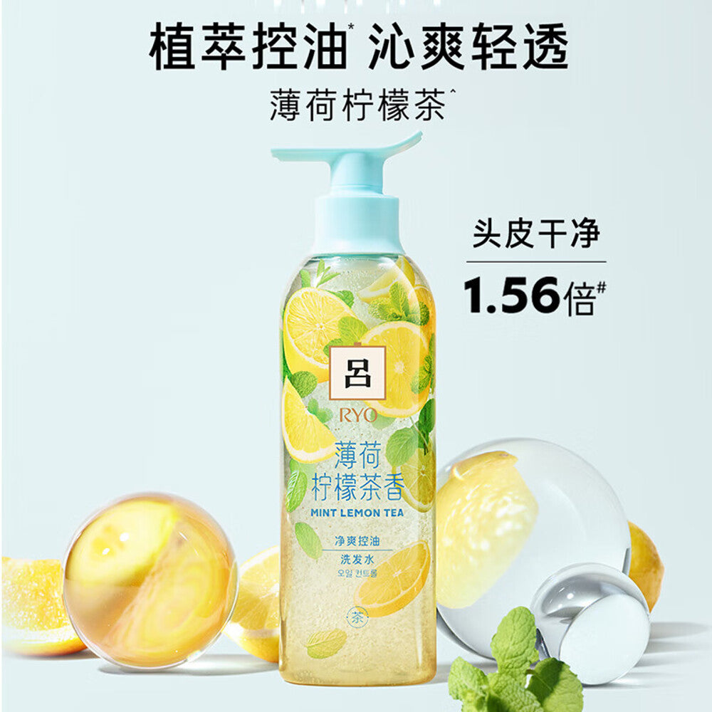 Ryo Mint Lemon Tea Shampoo - 400ml-1