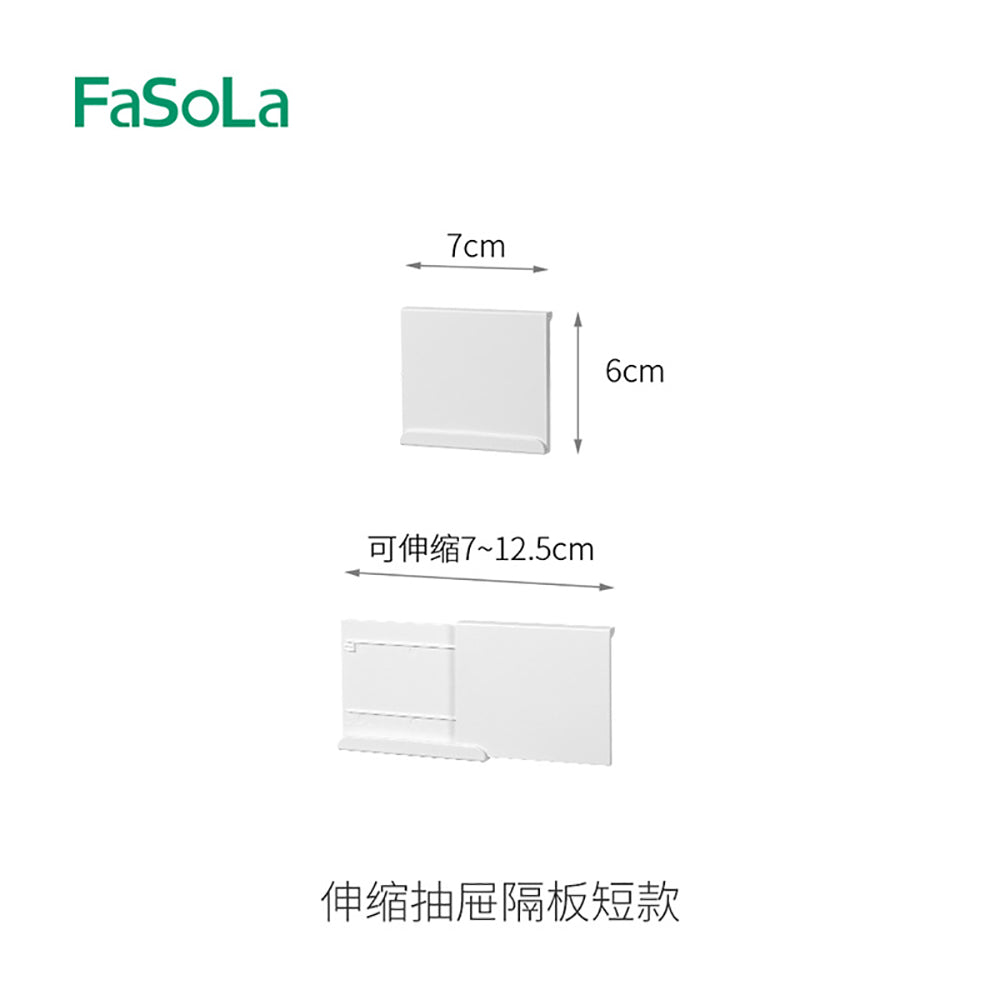 FaSoLa-Adjustable-Drawer-Divider---White,-Short-1