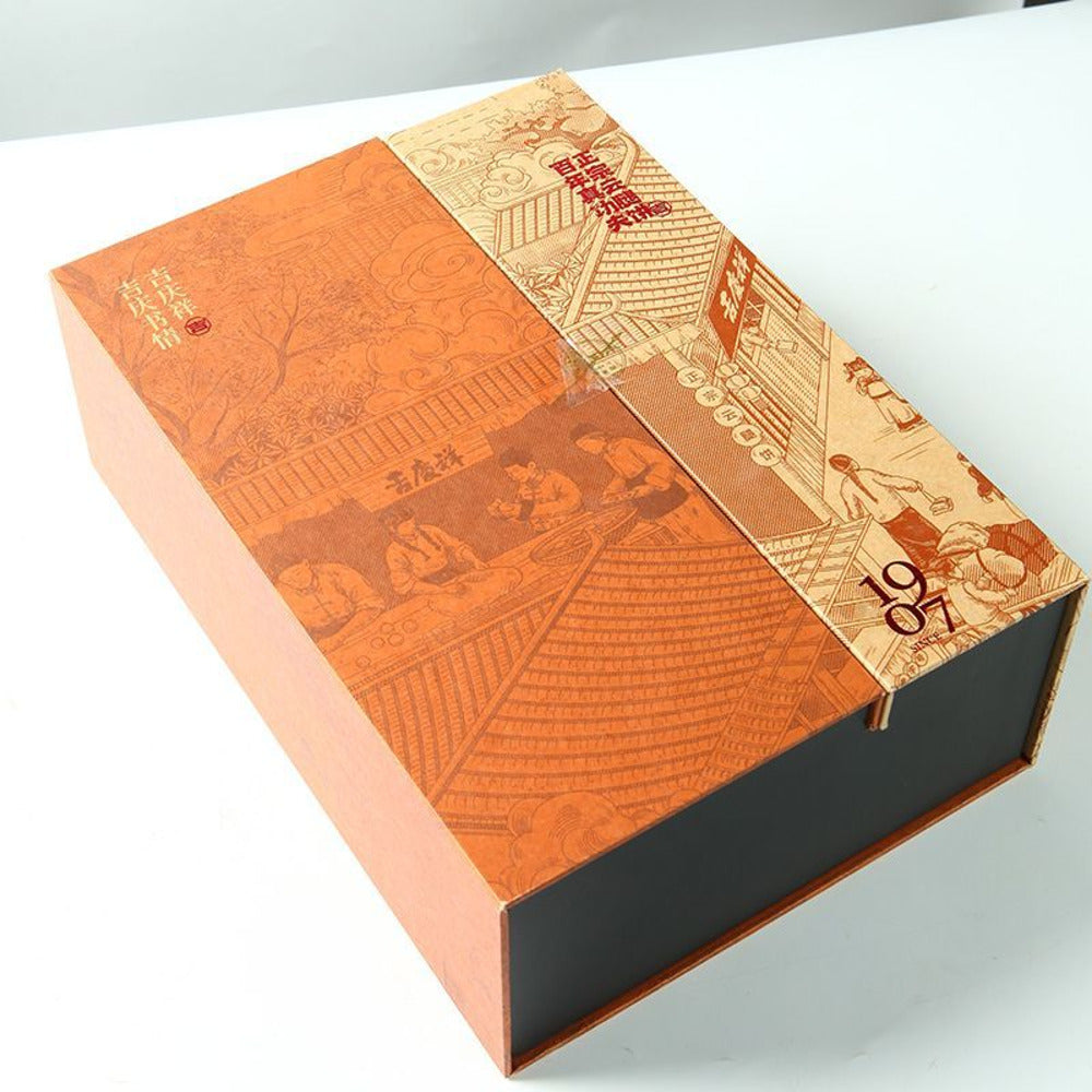 Jiqingxiang-Authentic-Yunnan-Ham-Pastries-Gift-Box-600g-(12-Pieces)---Yunnan-Ham-Mooncake-5