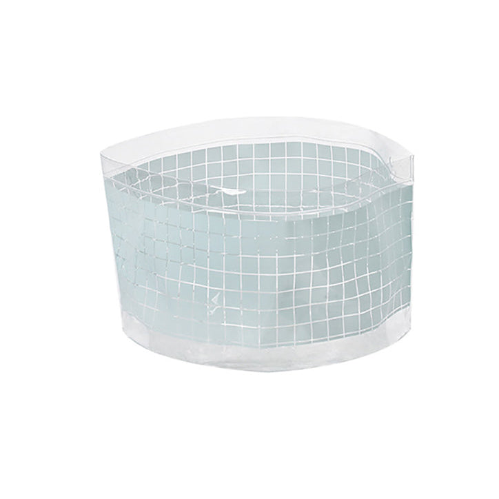 FaSoLa Outdoor Foldable Water Basin - Small Blue Checkered