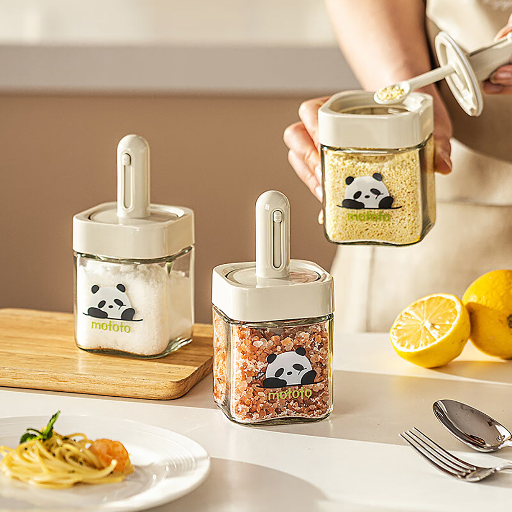 Mototo-Panda-Square-Retractable-Spice-Jar---White-1