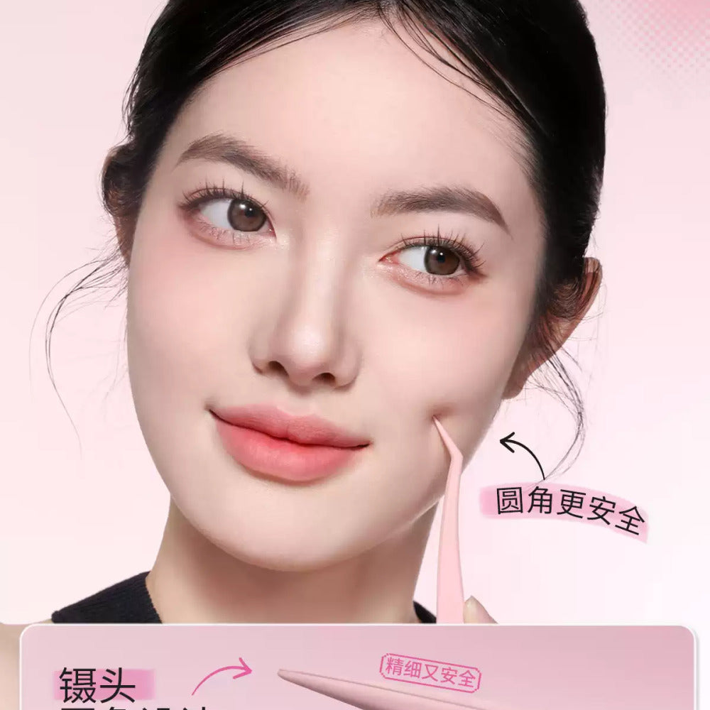 Goodgudi-Non-Stick-Eyelash-Tweezers-–-Nano-Coated-Phoenix-Curve---False-Lash-Applicator-for-Extensions-&-Strip-Lashes-5