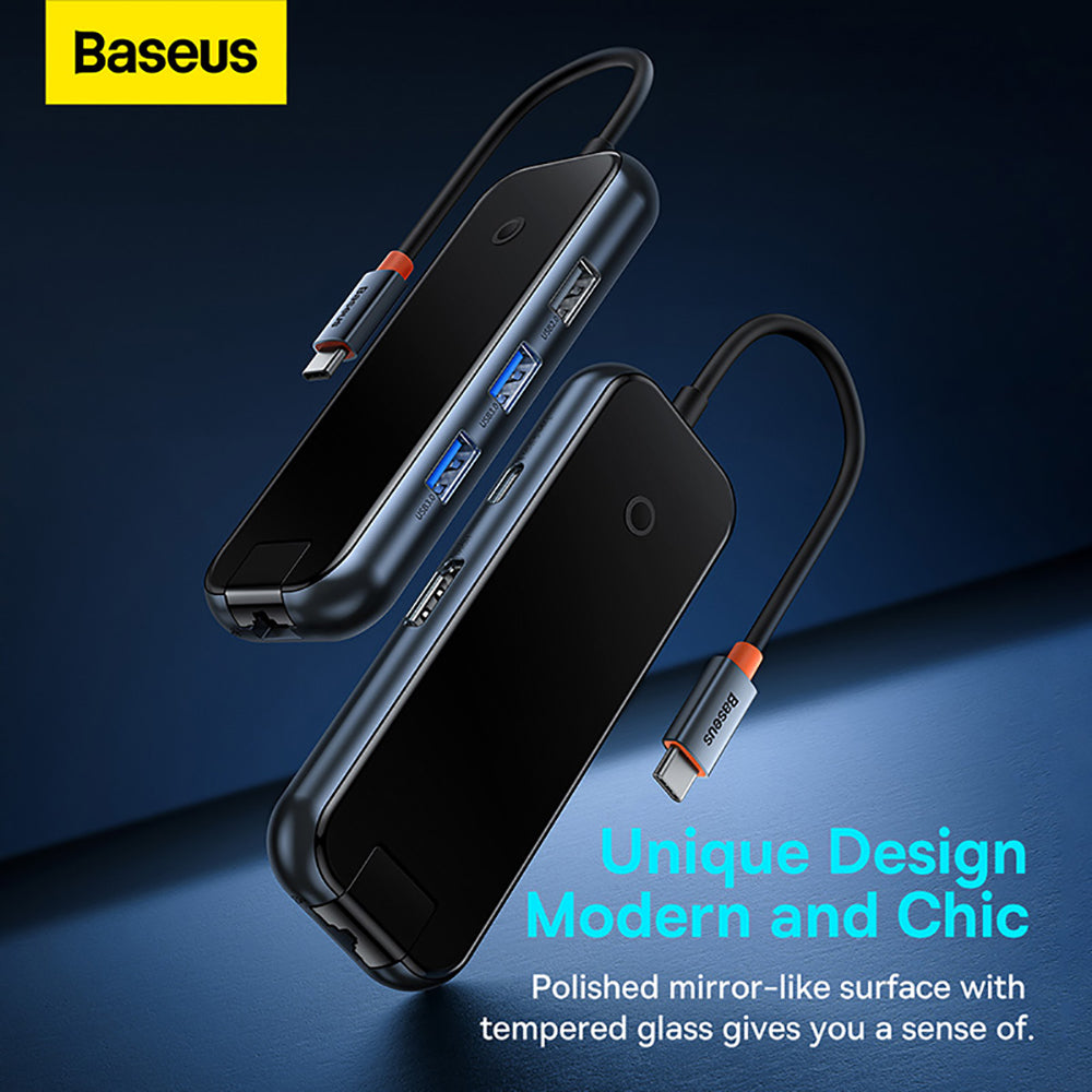 Baseus-Ultimate-2nd-Gen-6-in-1-HUB-Docking-Station---Space-Gray-1