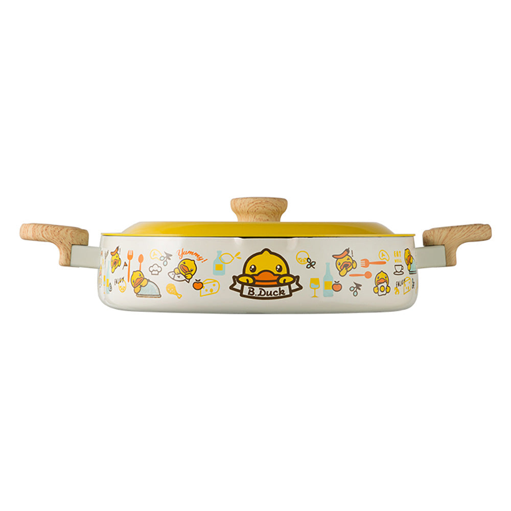 Chui-Da-Huang-Little-Yellow-Duck-Multi-Purpose-Frying,-Grilling-and-Soup-Pot-28cm-1