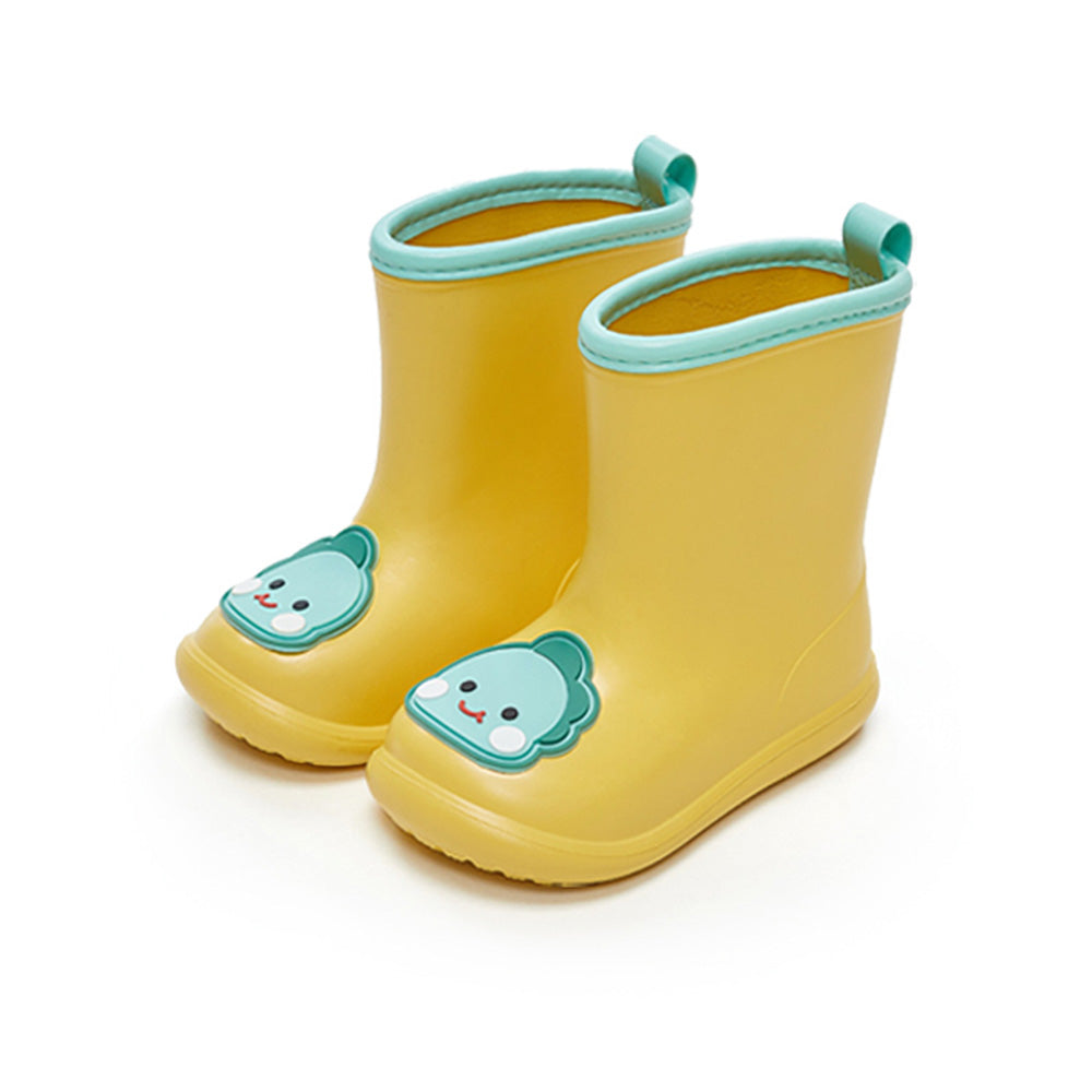 YouDiao-Cartoon-Sticker-Kids-Rain-Boots---Yellow,-Size-200-1