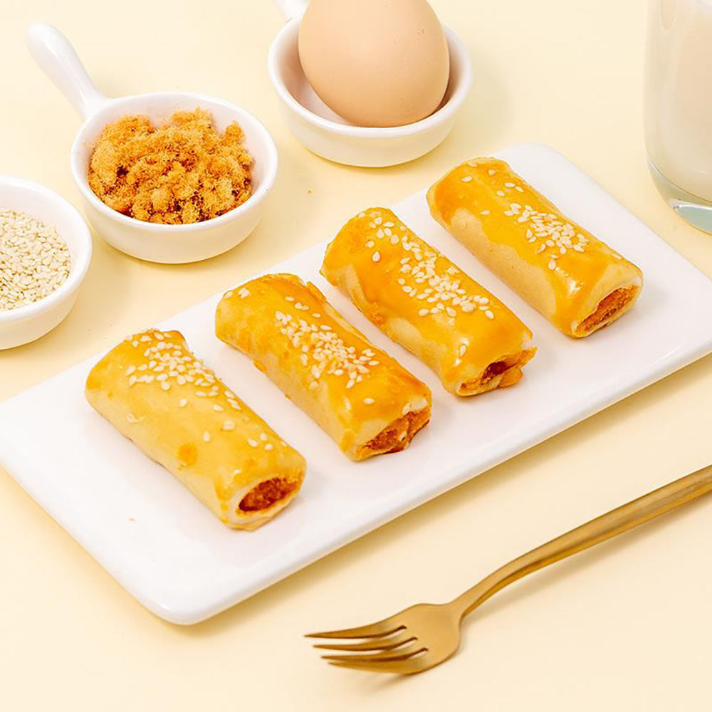 Aixiangqin-Egg-Yolk-Meat-Floss-Rolls---8-Pieces,-260g-1