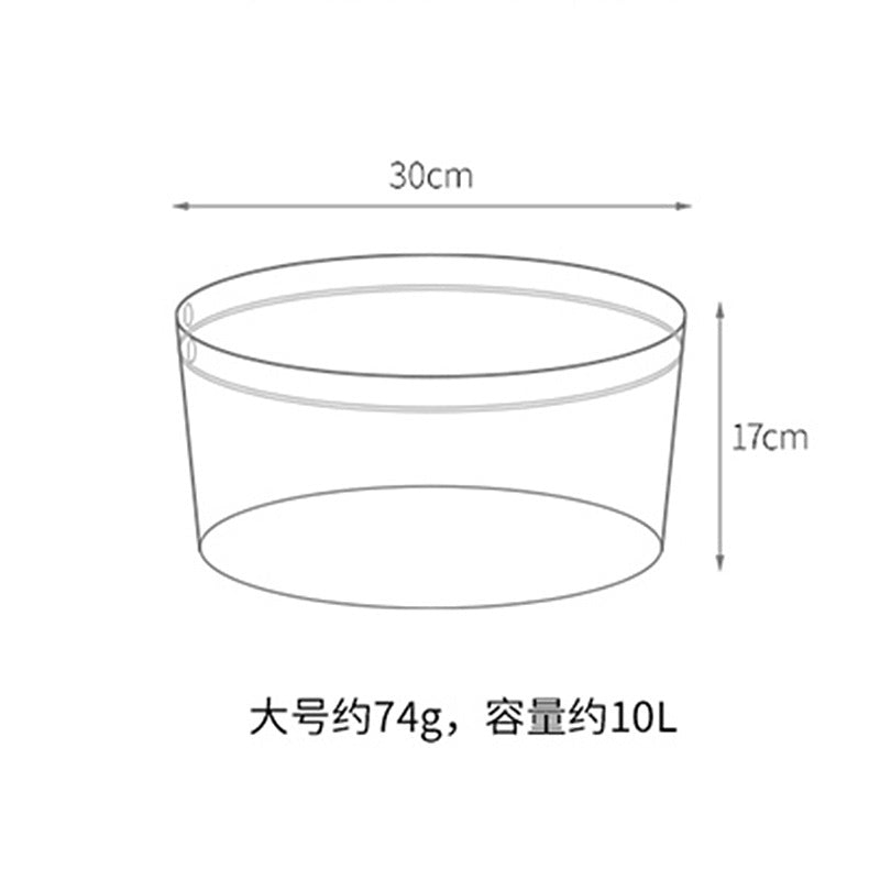 FaSoLa-Outdoor-Foldable-Water-Basin---Large,-Transparent-1