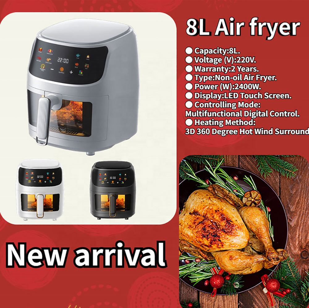 HomeTech-Large-Capacity-Visible-Air-Fryer-8L-1