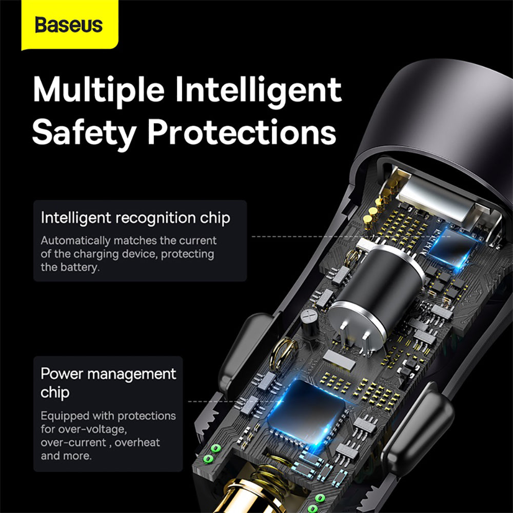 Baseus-Golden-Contactor-Max-Dual-Fast-Charger-Car-Charger-60W---Dark-Gray-1