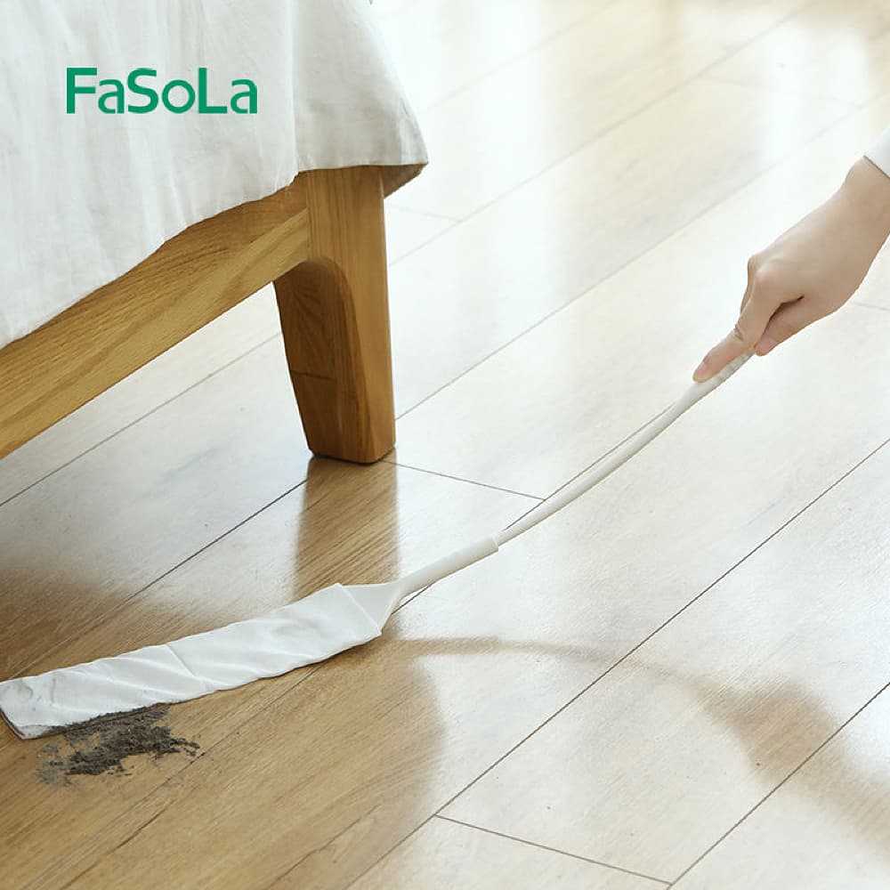 FaSoLa-Extendable-Detachable-Flat-Duster---Beige,-65*7cm,-Pack-of-10-1