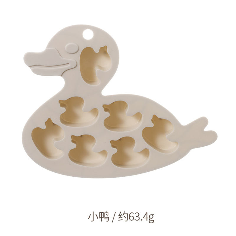 FaSoLa-Silicone-Mold---Duck-Shape,-Gray,-18.7*14.9cm-1