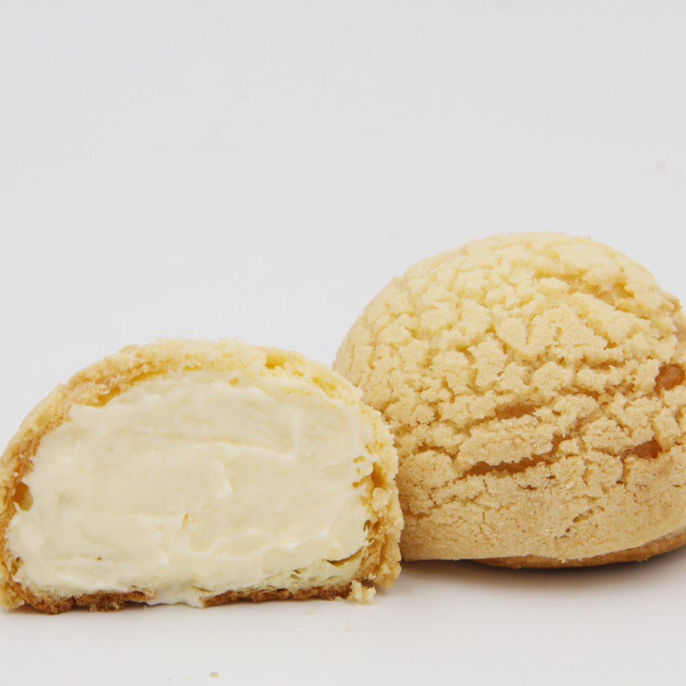 Crispy-Vanilla-Cream-Puffs-–-6-Pieces,-360g---Cream-Filled-Choux-Pastry-5