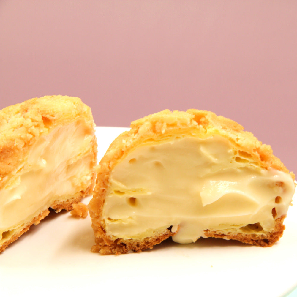 Crispy-Vanilla-Cream-Puffs-–-6-Pieces,-360g---Cream-Filled-Choux-Pastry-3