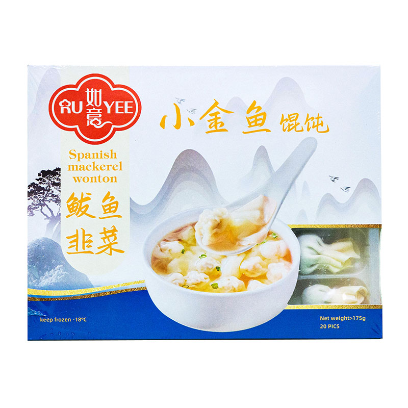 ¡¾Frozen¡¿Ruyi-Mini-Goldfish-Wontons-with-Spanish-Mackerel-and-Chive---20pcs,-175g-1