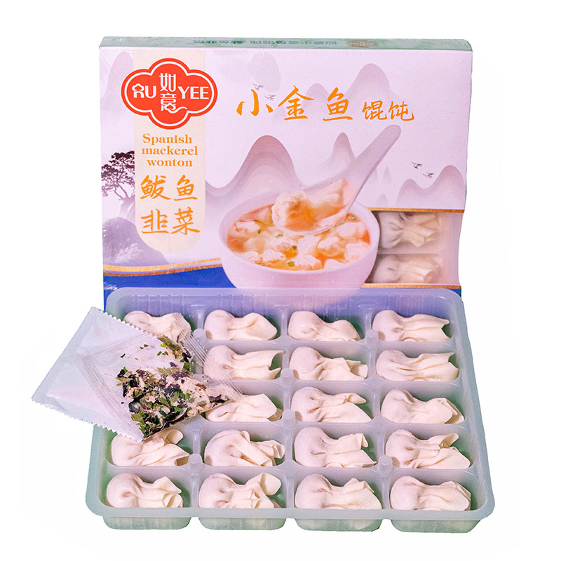 ¡¾Frozen¡¿Ruyi-Mini-Goldfish-Wontons-with-Spanish-Mackerel-and-Chive---20pcs,-175g-1