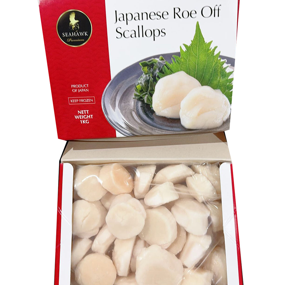 Seahawk-Frozen-Japanese-Roe-Off-Scallops---1kg -1