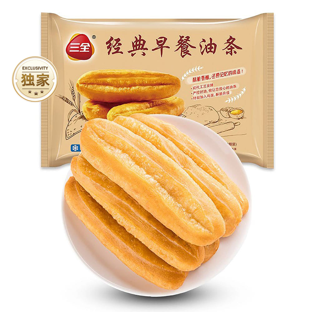 [Frozen]-Sanquan-Classic-Breakfast-Youtiao-(Chinese-Doughnut-Sticks),-10-Pack,-400g-1