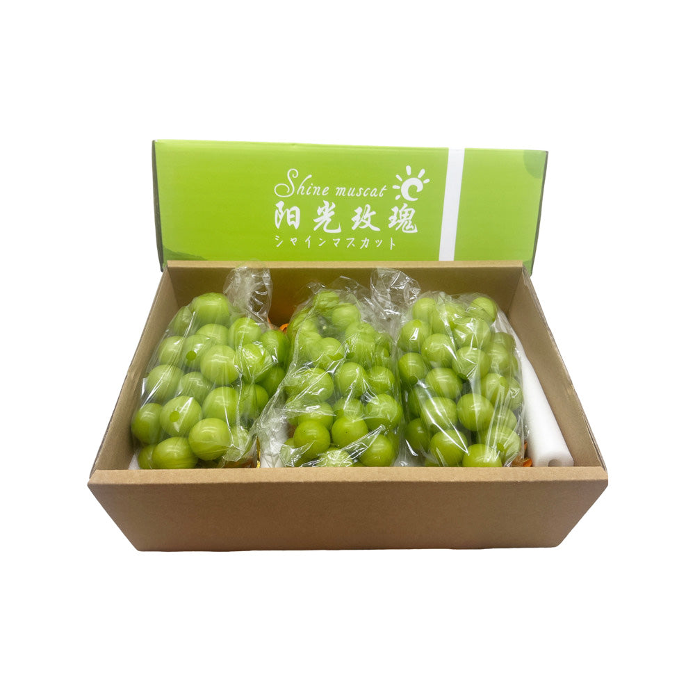 Air-Flown-Shine-Muscat-Grapes-(China)-–-1-Bunch,-800–900g-3