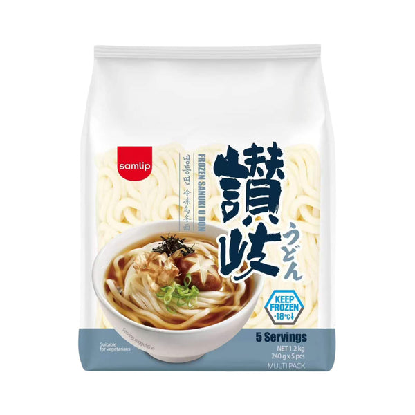 Samlip Frozen Sanuki Udon - 5 Servings, 1.2kg