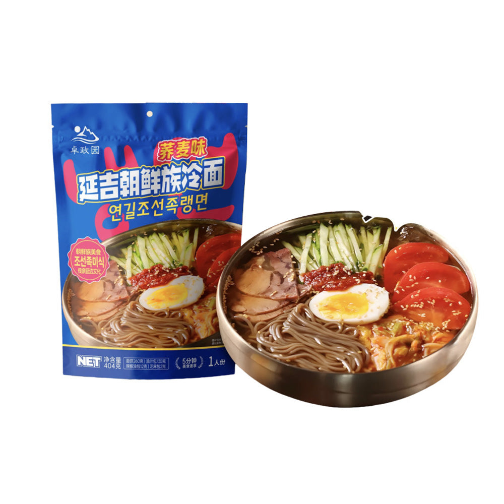 Zhuo-Zheng-Yuan-Yanji-Korean-Buckwheat-Naengmyeon-Cold-Noodles-404g-–-Ready-in-5-Minutes-1