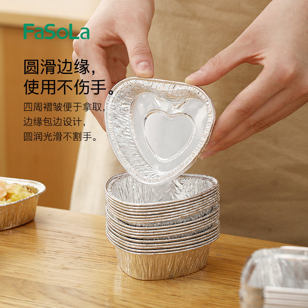 FaSoLa-Disposable-Air-Fryer-Aluminum-Foil-Bowls---Square,-7.5*7.5*3.5cm,-Pack-of-20-1