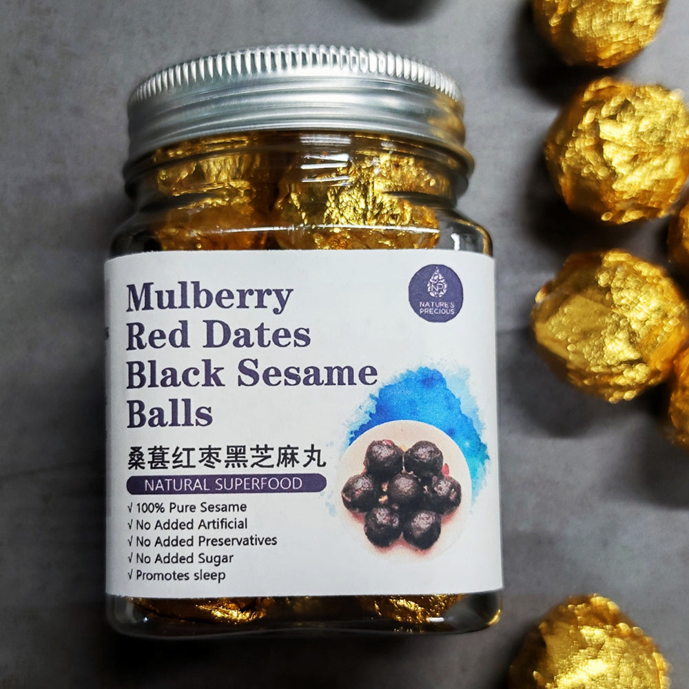 Nature's-Precious-Mulberry,-Red-Dates-&-Black-Sesame-Balls-–-Approx.-140g-1