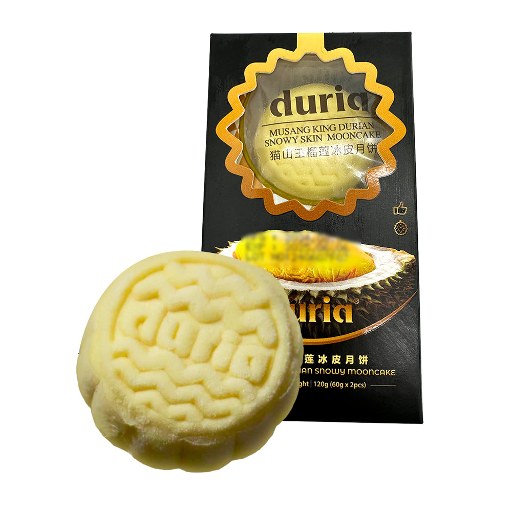 Duria-Musang-King-Durian-Snowy-Skin-Mooncake---2-Pieces,-120g-1