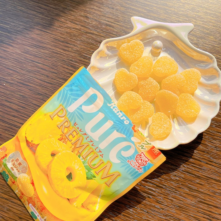 Kanro-Pure-Premium-Pineapple-Flavor-Gummy---54g-1