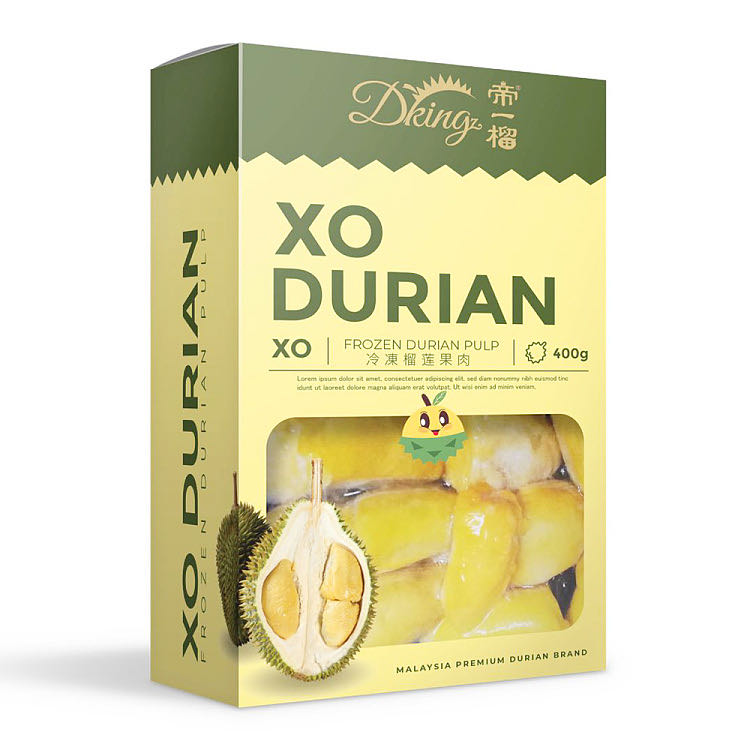 Dking-Frozen-XO-Durian-Pulp---400g -1