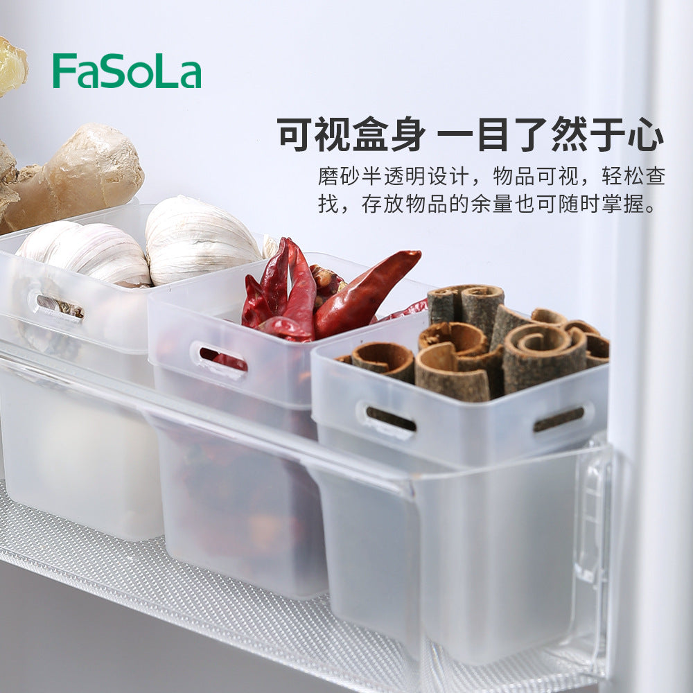 FaSoLa-Frosted-White-Refrigerator-Door-Storage-Boxes---Large,-2-Pack-X2-1