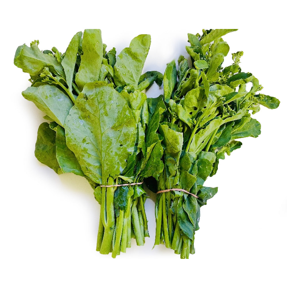 [Fresh]-Bunch-of-Chinese-Broccoli/Kai-lan-Hearts-1