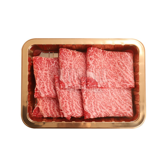 M9+ Wagyu Chuck Tail Flap Slices 225g – Shabu Shabu / Hot Pot Ready