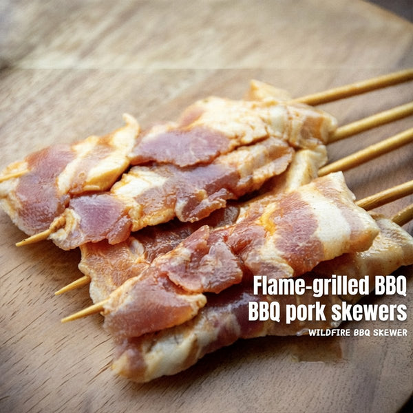 Wildfire Signature Marinated Pork Belly Skewers (Frozen) – 5 Pieces, 160g - BBQ-Ready