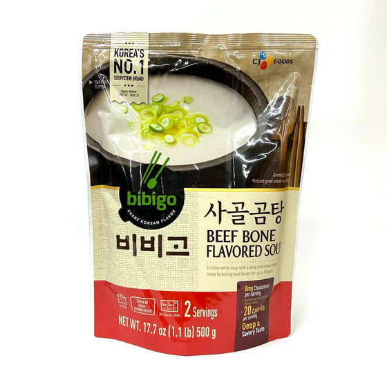 Súp Xương Bò Bibigo 500 g – nước dùng Hàn Quốc đậm vị