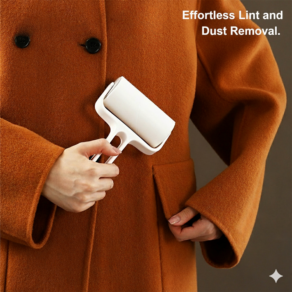 FaSoLa Simple Lint Roller - Pink